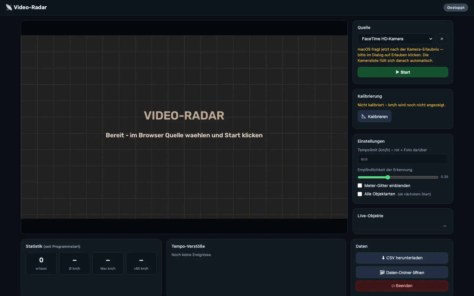 Video-Radar